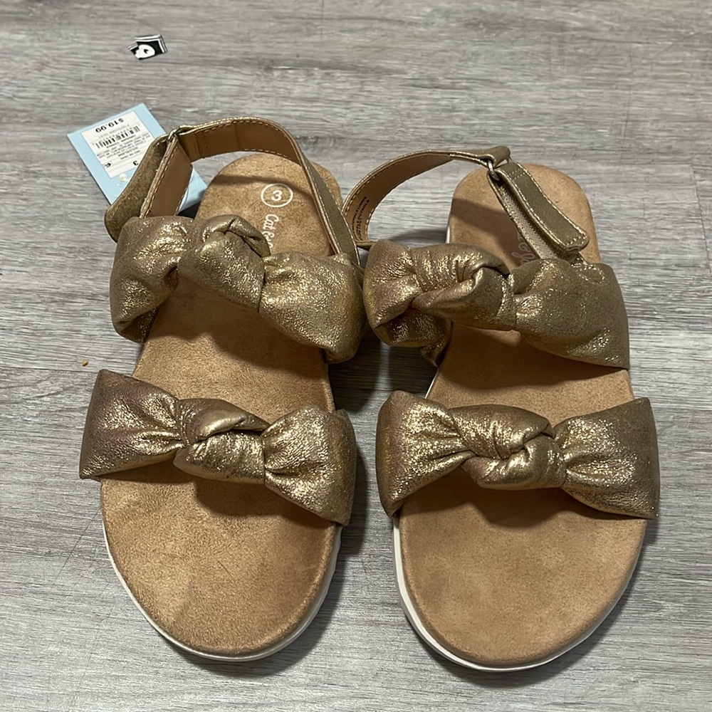Sandals for girls - Gold
